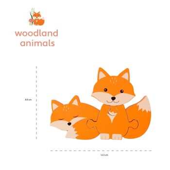 Puzzle Renard des bois 6