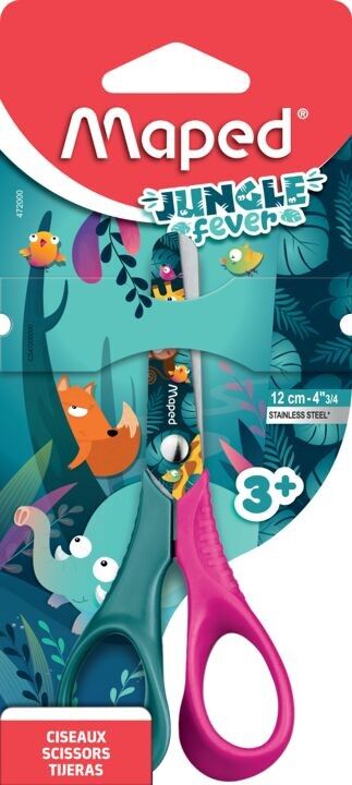 FORBICI JUNGLE FEVER VIVO 12CM PROVATEMI IN BLISTER