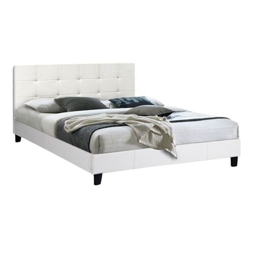 Double Bed LUCIA White160x200cm