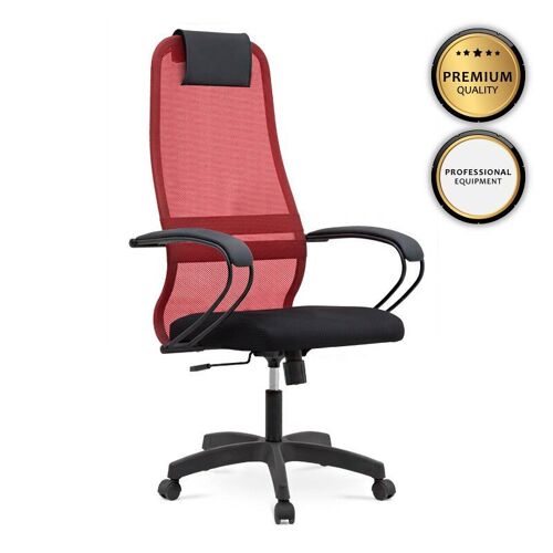 Office Chair SEMPRE Mesh Red/Black
