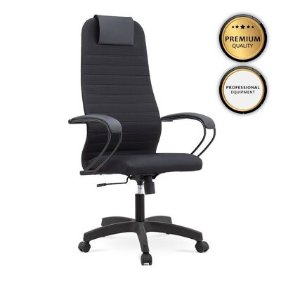 Office Chair MIRA Black 66.5x70x123/133cm