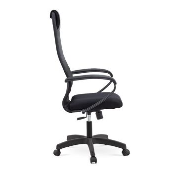 Chaise de bureau MIRA Noir 66,5x70x123/133cm 5