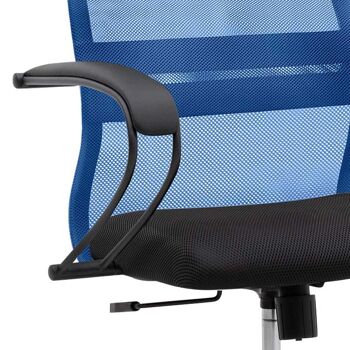 Chaise de Bureau MARA Mesh Bleu/Noir 8