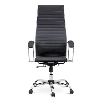 Chaise de Bureau PETER Noir 66,5x70x118/130cm 4