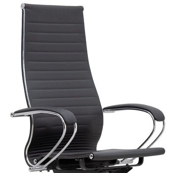 Chaise de Bureau PETER Noir 66,5x70x118/130cm 8
