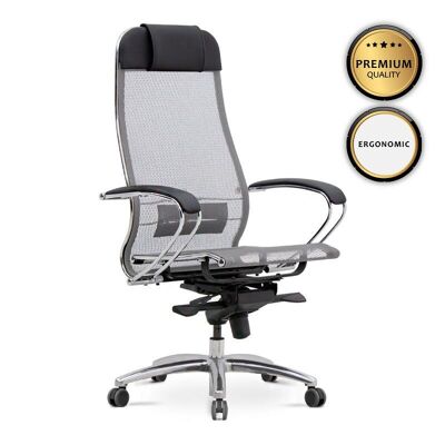 Office Chair CHEF Gray - Black