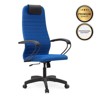 Chaise de bureau MASTER Bleu 66,5x70x125/135cm