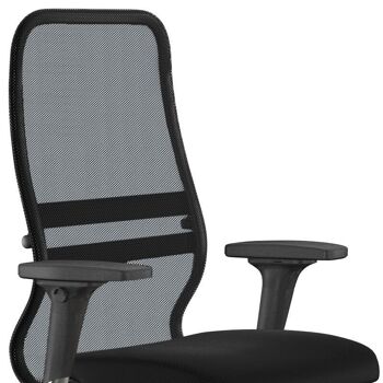 Chaise de Bureau LUXEMBOURG Noir 8