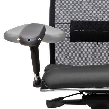 Chaise de Bureau TANOS Noir 69x70x122/130cm 9