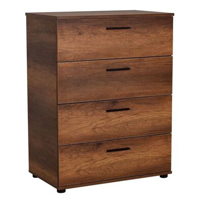 Chest of Drawers KRAMER Walnut 73x44x96cm