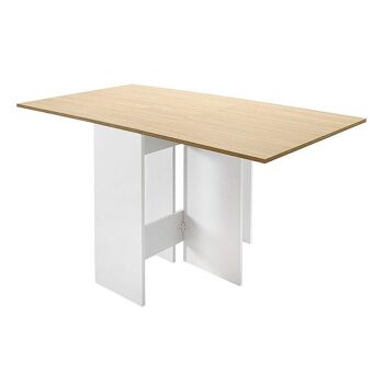 Table extensible SARA Blanc - Chêne 4