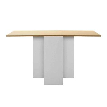 Table extensible SARA Blanc - Chêne 6