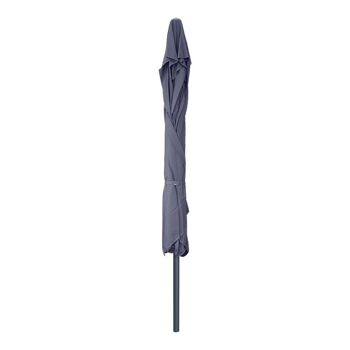 Parapluie SANTORIN Anthracite 4x4m 7