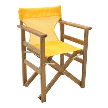 Housse de chaise jaune 2