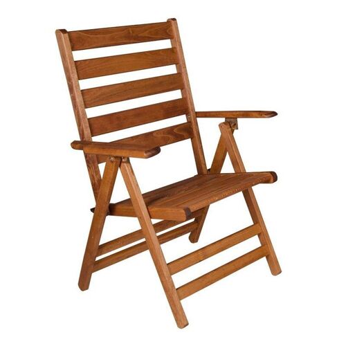 Foldable Garden Chair NISA Cherry 63x60x100cm