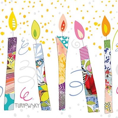 Candele compleanno 33x33 cm