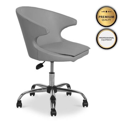 Office Chair HANNAH Gray 62x53x81cm