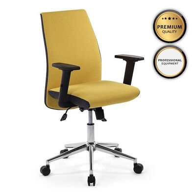 Office Chair SEMPRE Mustard 61x55x105-113cm