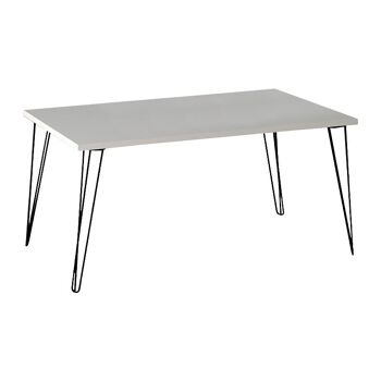 Table basse ADAM Blanc 90x55x43cm 1