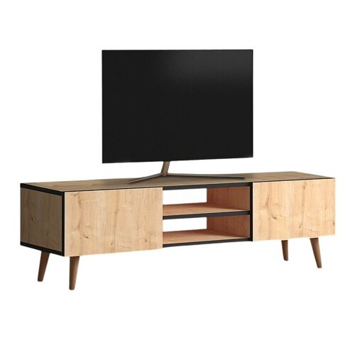 TV Stand SANDRA Oak