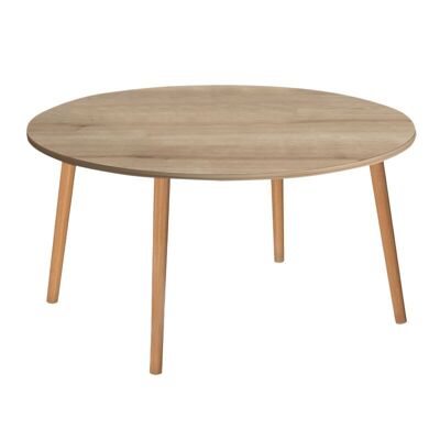 Coffee Table MELO Oak 90x90x40cm