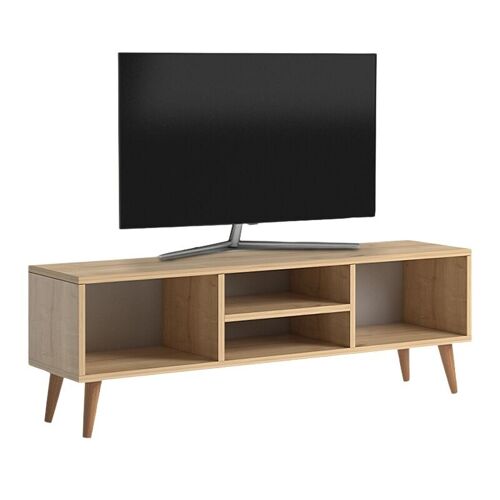 TV Stand EUSEBIO Oak 120x30x40cm