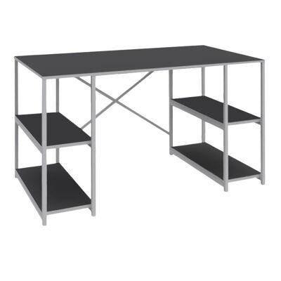 Office Working Desk STAIRS Anthracite 130x60x75cm