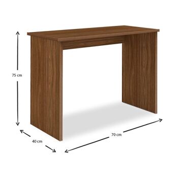 Bureau SALINA Noyer 70x40x75cm 3