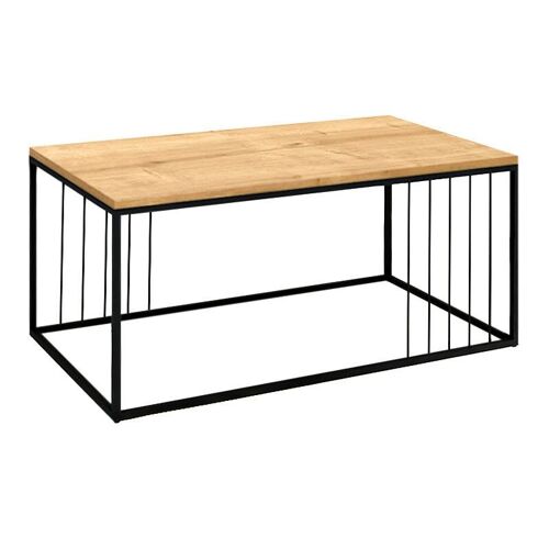 Coffee Table ALBERT Sonoma - Anthracite 90x50x40cm