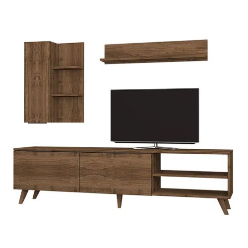 TV Furniture Set ORION Walnut