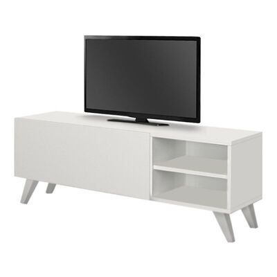 Mueble TV LENA Blanco 120x35x42cm