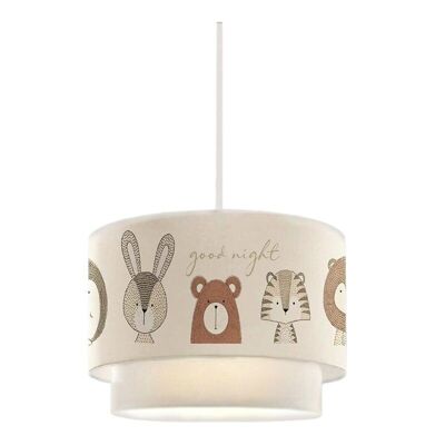 Kids Ceiling Lamp ANIMALS 30x20x70cm