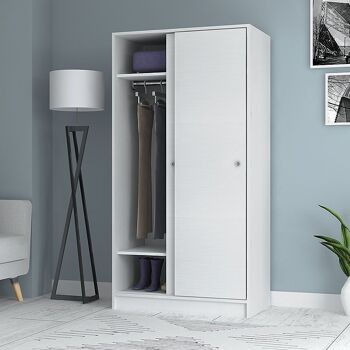 Armoire HUNTA Blanc 3