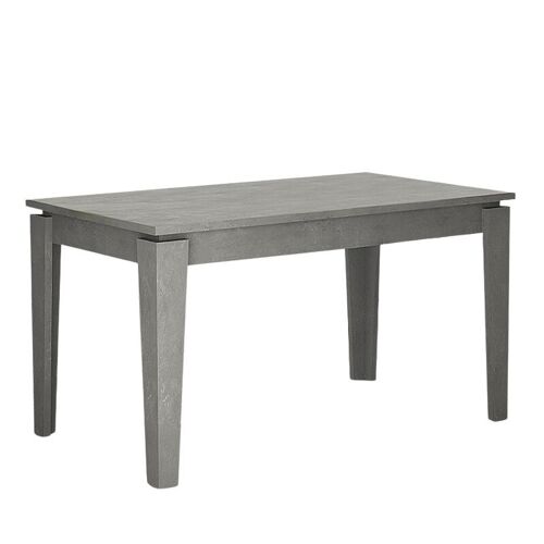 Extending Dining Table AMPFORA Retro Grey 160/200x90x76cm