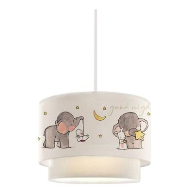 Kids Ceiling Lamp LITTLE ELEPHANT 30x20x70cm