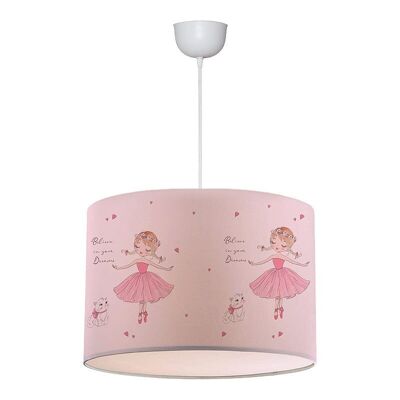 Lampada da soffitto per bambini LITTLE BALLERINA 28x21x70cm