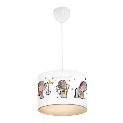 Lámpara de Techo Infantil LITTLE ELEPHANT 24x22x70cm