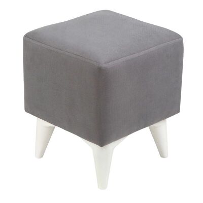 Stool KORFU Dark Grey 35x35x43cm