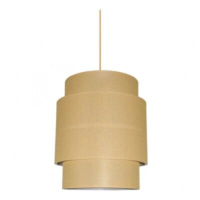 Ceiling Lamp THE RING Beige 30x30x70cm