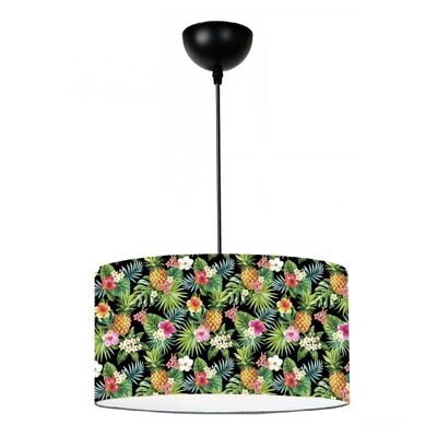 Ceiling Lamp AUGUSTO multi floral Ø38x70cm