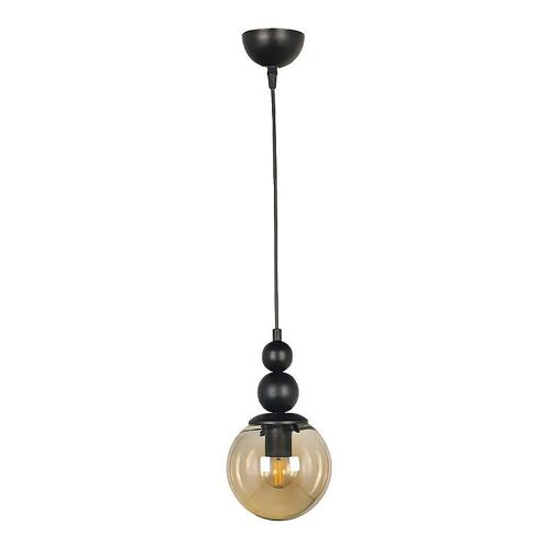 Ceiling Lamp ESTETICO E27 Black 15x15x70cm