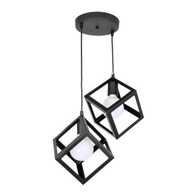 Lampe suspendue EQUAL Noir