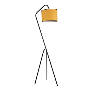 Lampadaire GIRAFFA Noir - Moutarde 30x20x165cm 1