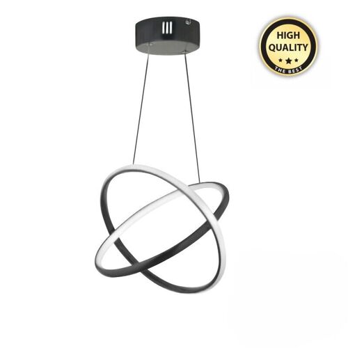 LED Hanging Lamp MARS Black