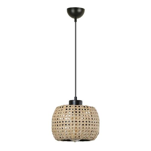 Ε27 Rattan Hanging Lamp ANDORRA Natural