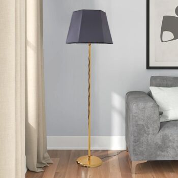 Lampadaire LUISE Or - Anthracite 2