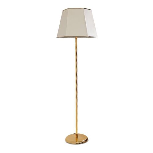 Floor Lamp LUISE Gold/Cream