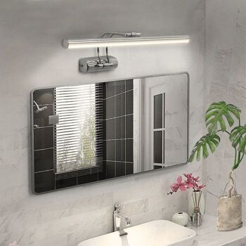 Applique miroir de salle de bain LED BATH, chrome 60cm 2