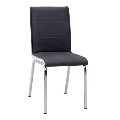 Silla de Comedor INDIGO Gris/Blanco