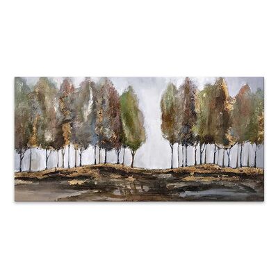 Painting on Canvas GROUP OF TREES digital printing 125x80x3cm